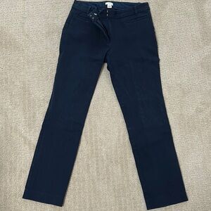 J Crew size 4 Regular Navy pants